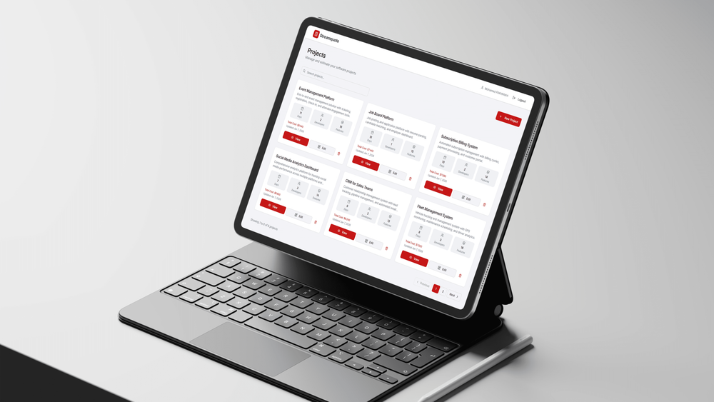 Project Cost Estimation Platform 2