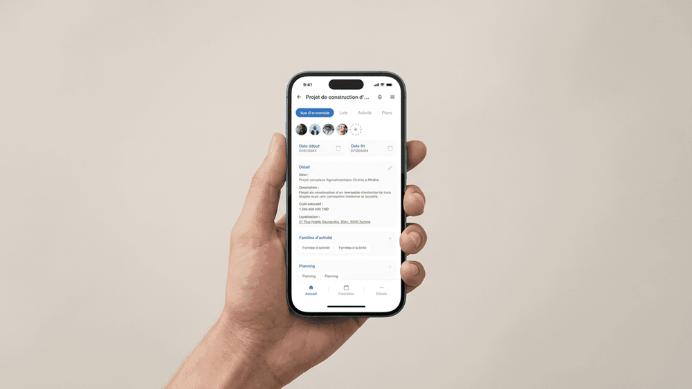 Plateforme d'audit et d'inspection de la construction 3